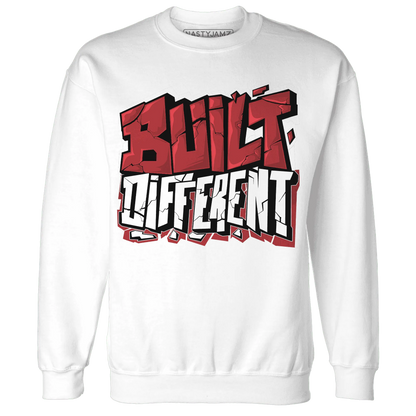 Black-Toe-Reimagined-Red-White-1s-NastyJamz-Sweatshirt-Match-Built-Different