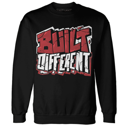 Black-Toe-Reimagined-Red-White-1s-NastyJamz-Sweatshirt-Match-Built-Different