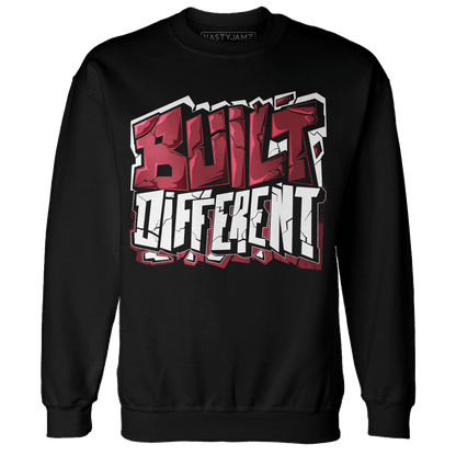High 85 Metallic Burgundy 1s Sweatshirt Match Built Different - NastyJamz