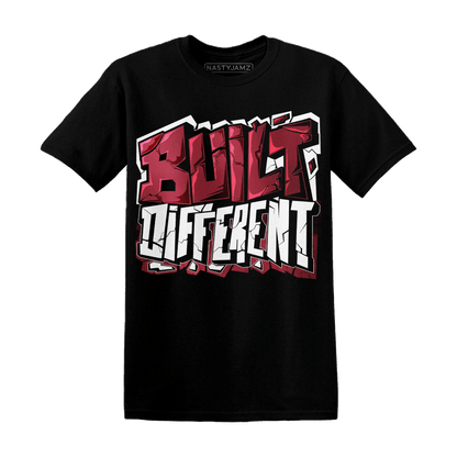 High 85 Metallic Burgundy 1s T Shirt Match Built Different - NastyJamz