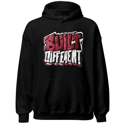 High 85 Metallic Burgundy 1s Hoodie Match Built Different - NastyJamz