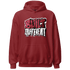 High 85 Metallic Burgundy 1s Hoodie Match Built Different - NastyJamz