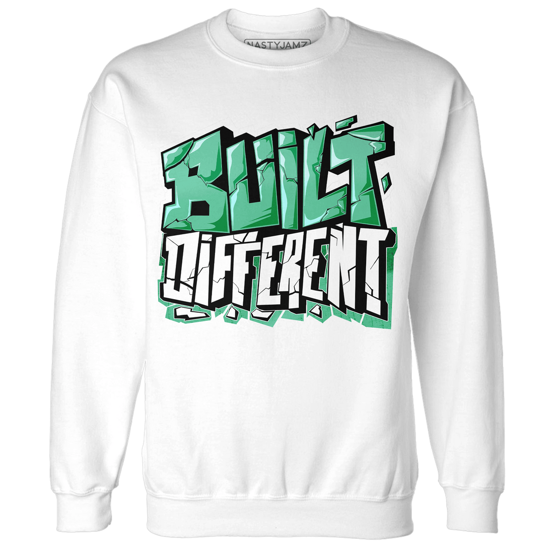 High OG Green Glow 1s Sweatshirt Match Built Different - NastyJamz