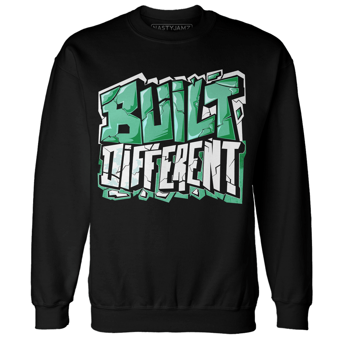 High OG Green Glow 1s Sweatshirt Match Built Different - NastyJamz