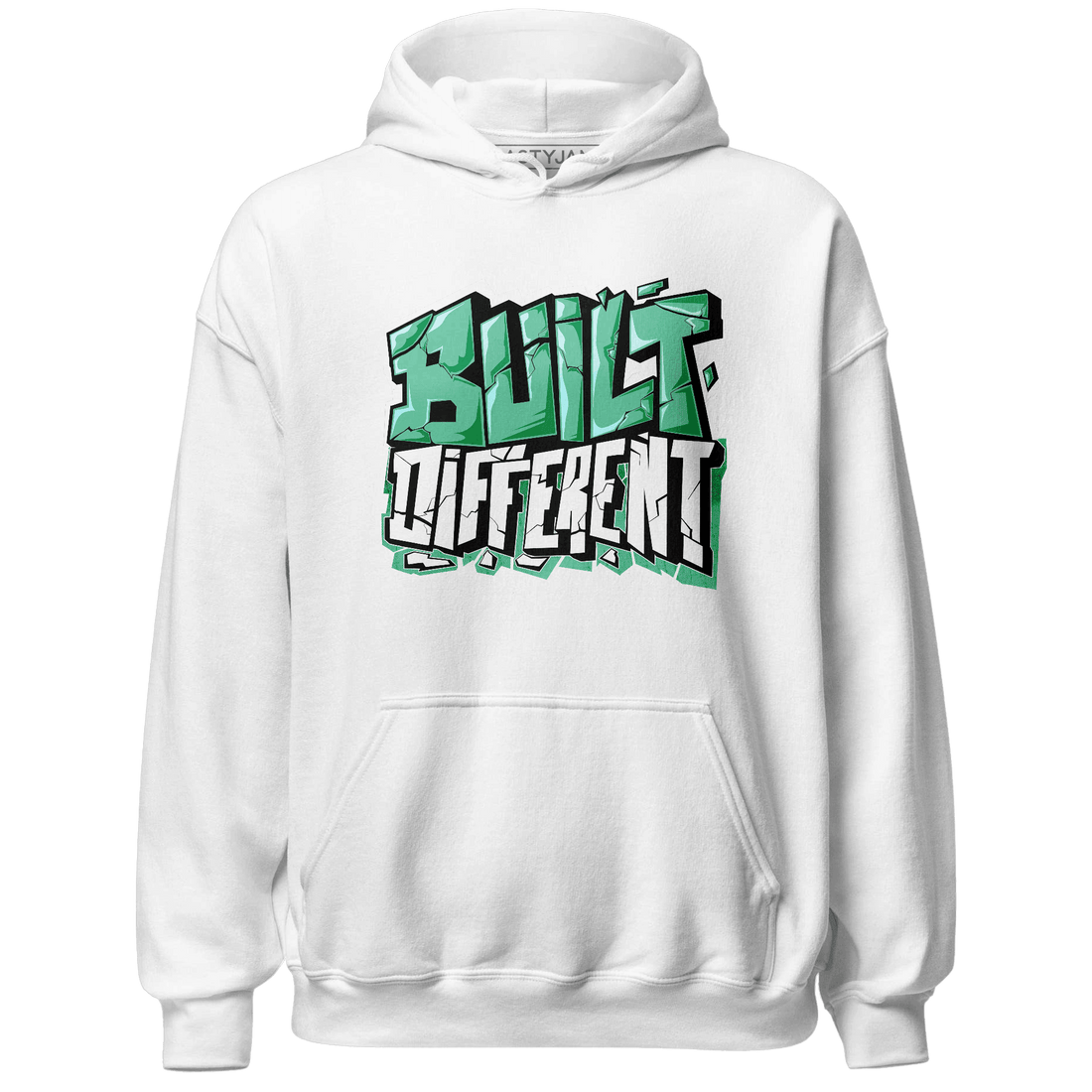 High OG Green Glow 1s Hoodie Match Built Different - NastyJamz