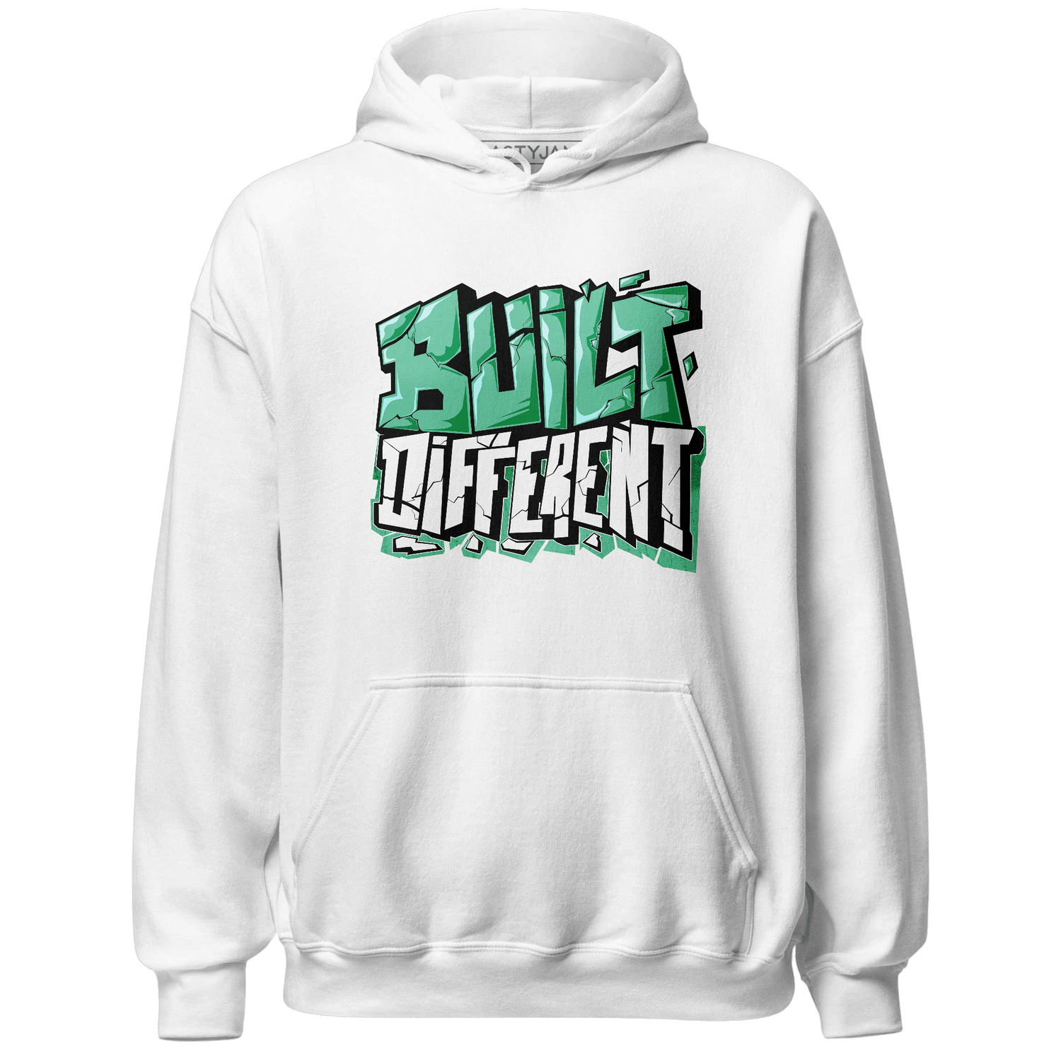 High OG Green Glow 1s Hoodie Match Built Different - NastyJamz
