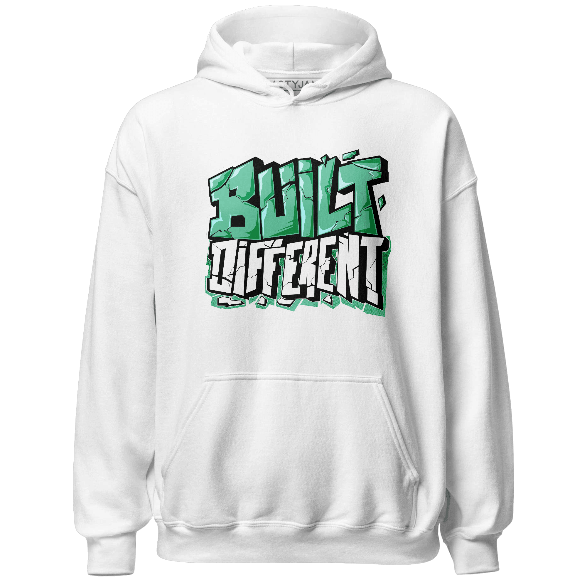High OG Green Glow 1s Hoodie Match Built Different - NastyJamz