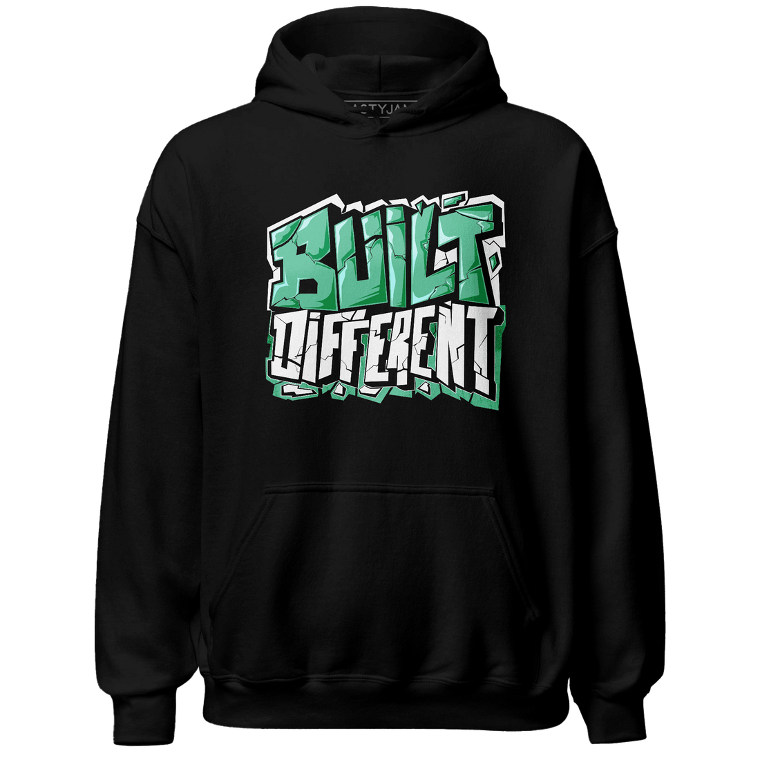 High OG Green Glow 1s Hoodie Match Built Different - NastyJamz