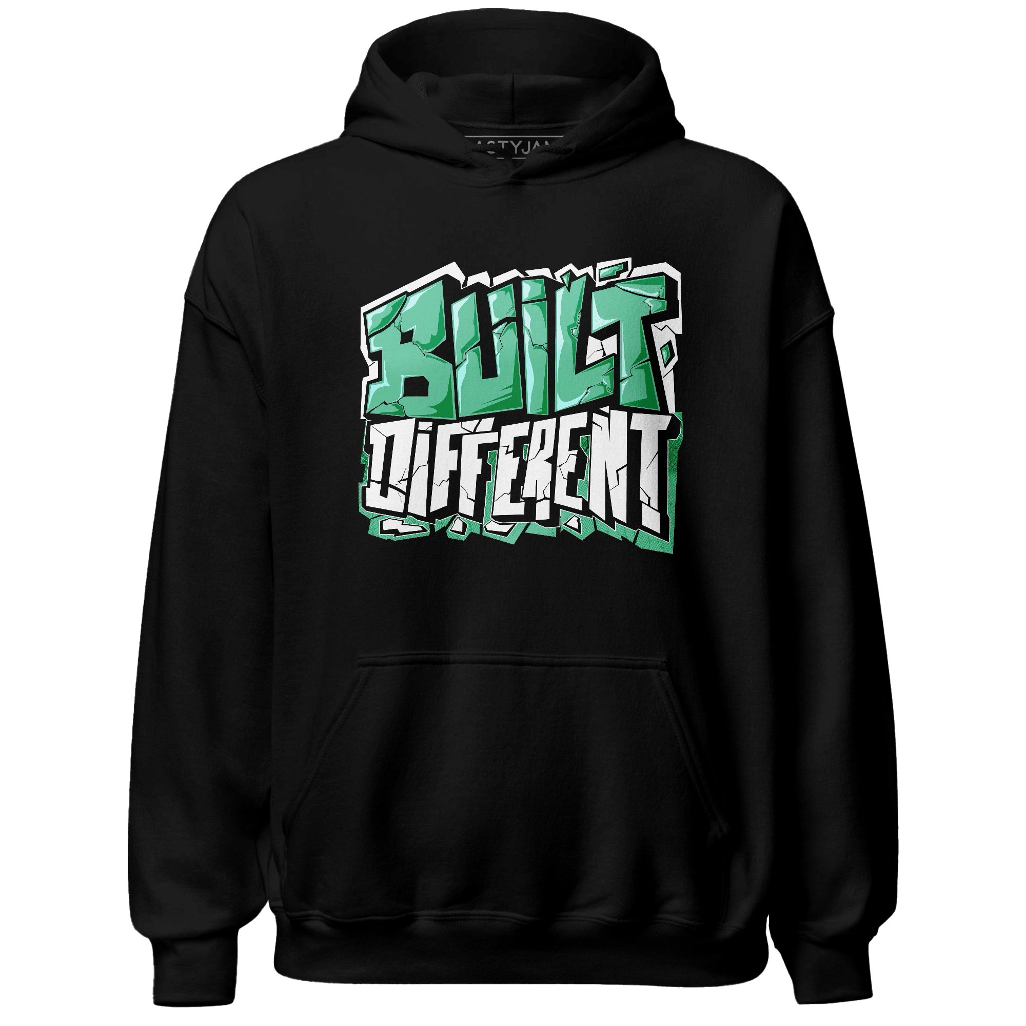 High OG Green Glow 1s Hoodie Match Built Different - NastyJamz