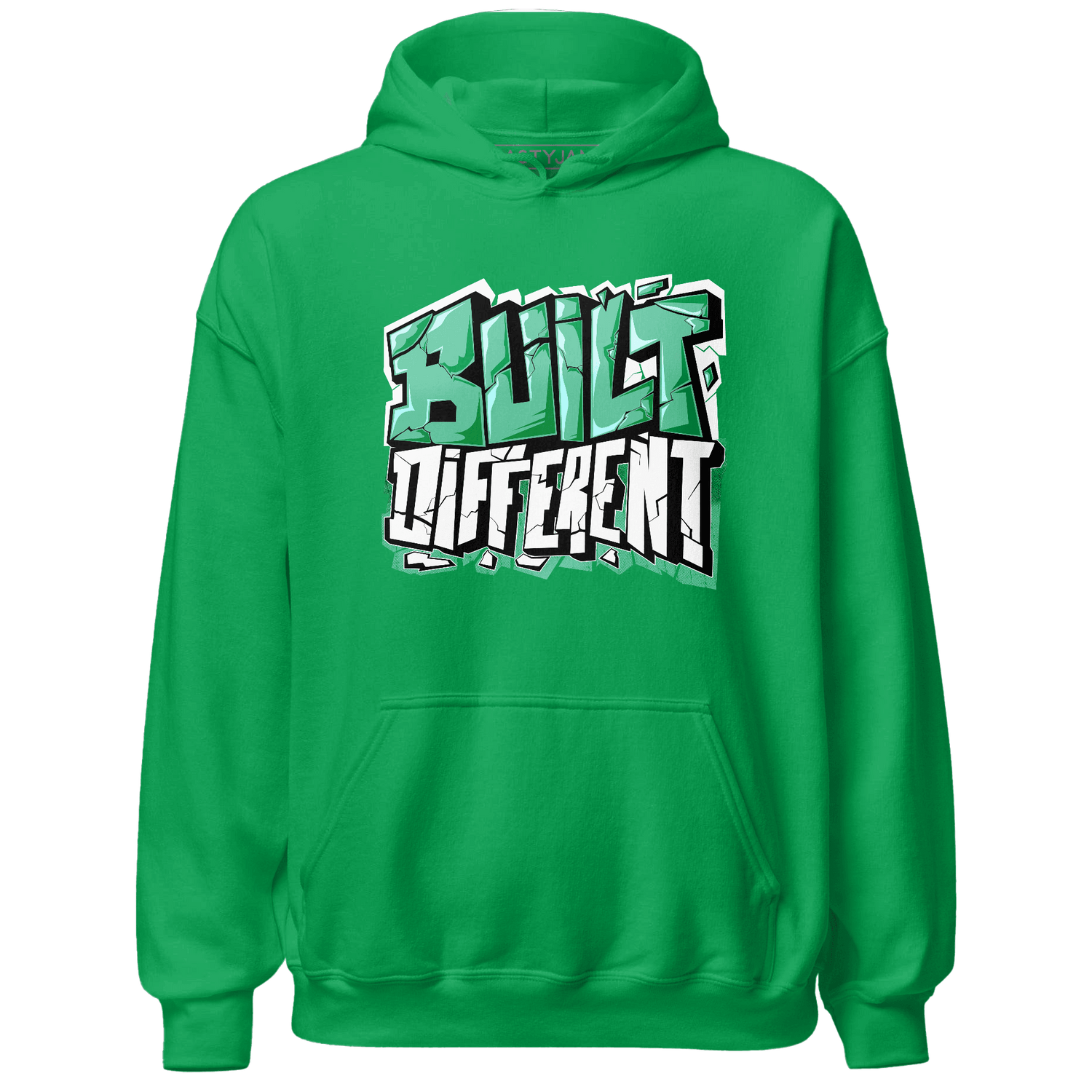 High OG Green Glow 1s Hoodie Match Built Different - NastyJamz