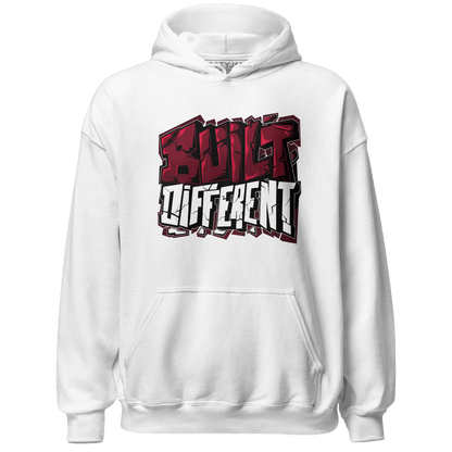 High White Team Red 1s Hoodie Match Built Different - NastyJamz