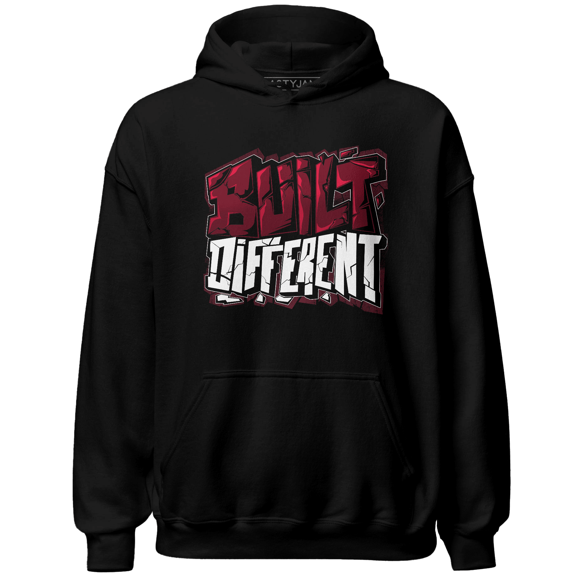 High White Team Red 1s Hoodie Match Built Different - NastyJamz