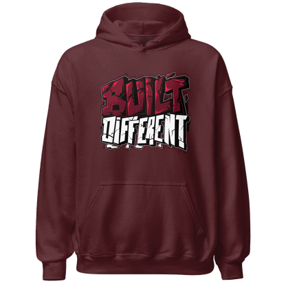 High White Team Red 1s Hoodie Match Built Different - NastyJamz