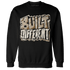 Latte 1s Sweatshirt Match Built Different - NastyJamz