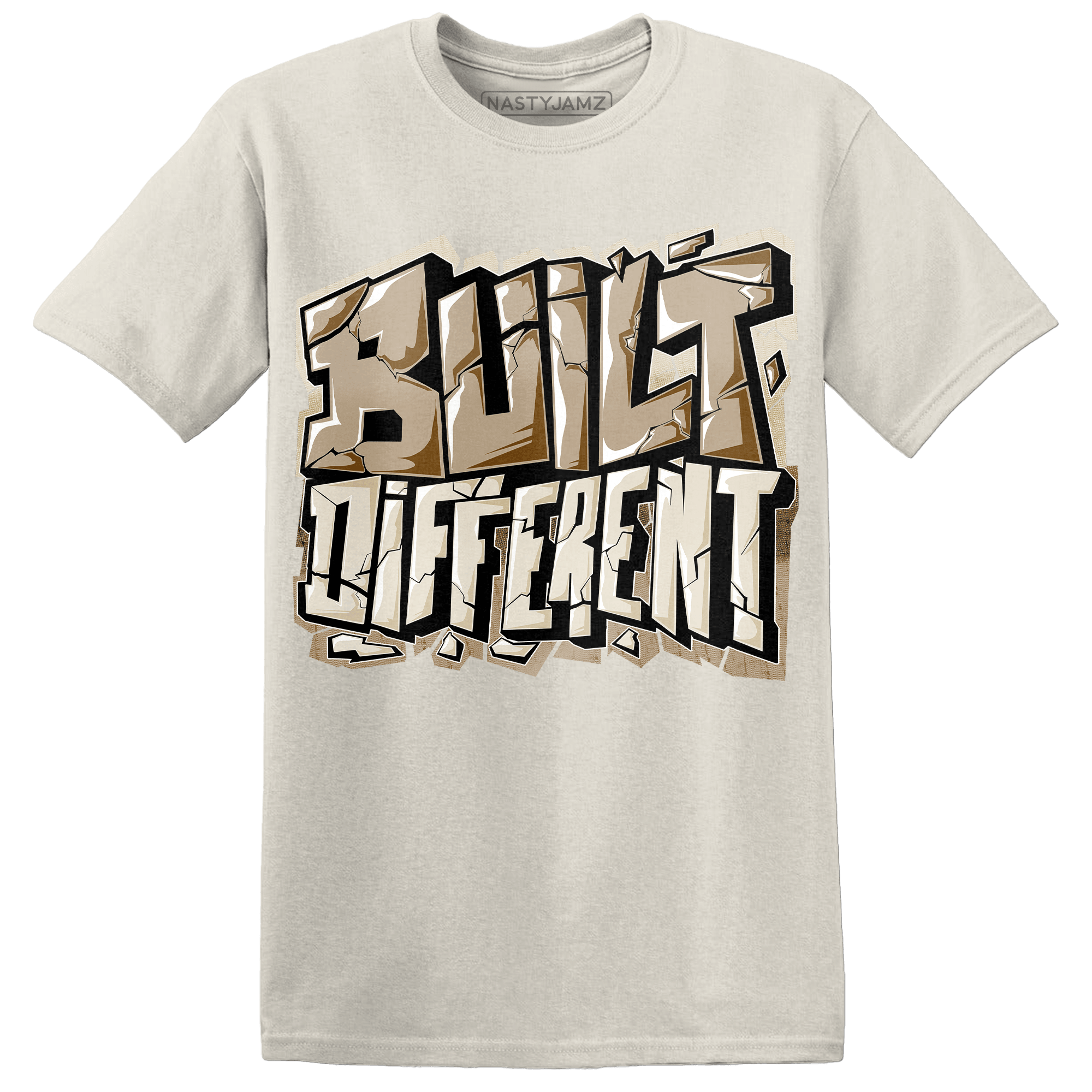 Latte 1s T Shirt Match Built Different - NastyJamz