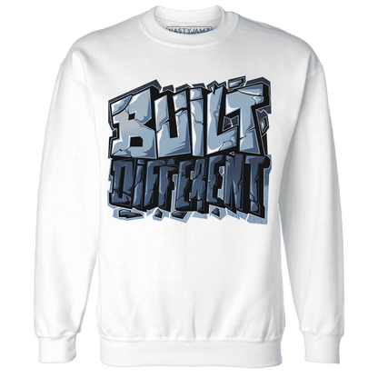 Mid Diffused Blue Grey 1s Sweatshirt Match Built Different - NastyJamz