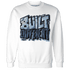 Mid Diffused Blue Grey 1s Sweatshirt Match Built Different - NastyJamz