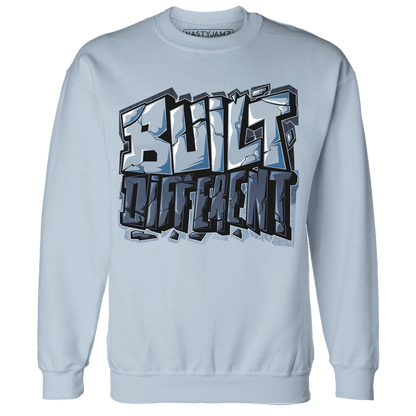 Mid Diffused Blue Grey 1s Sweatshirt Match Built Different - NastyJamz