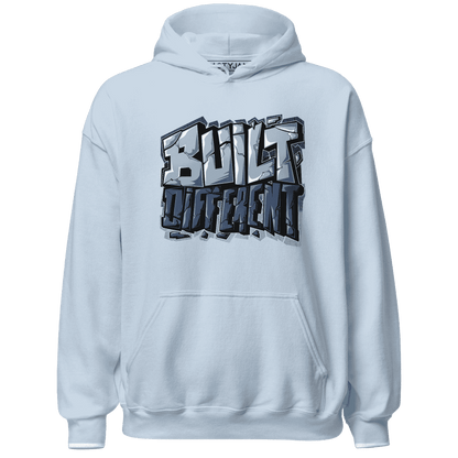 Mid Diffused Blue Grey 1s Hoodie Match Built Different - NastyJamz