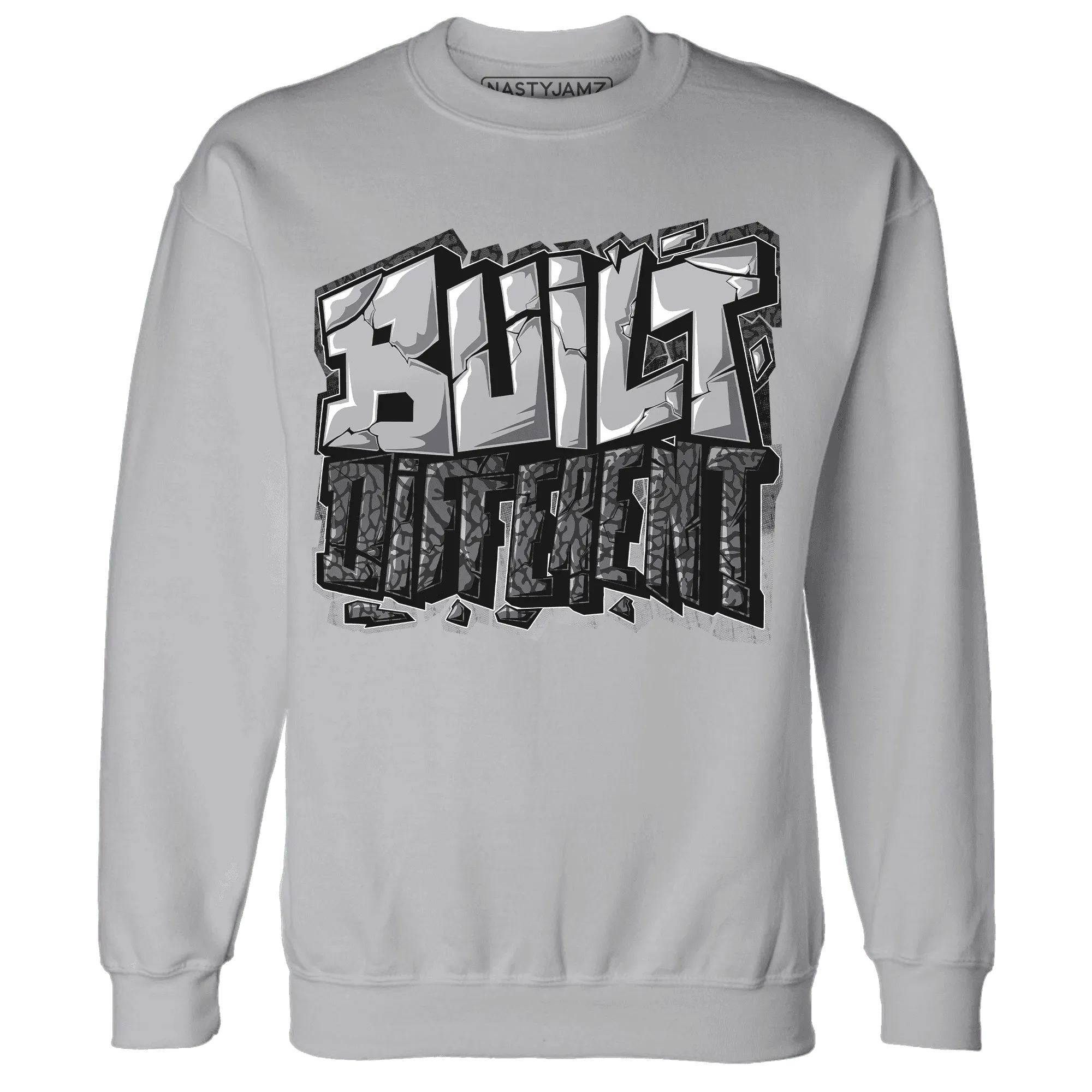 Cement-Grey-3s-Sweatshirt-Match-Built-Different