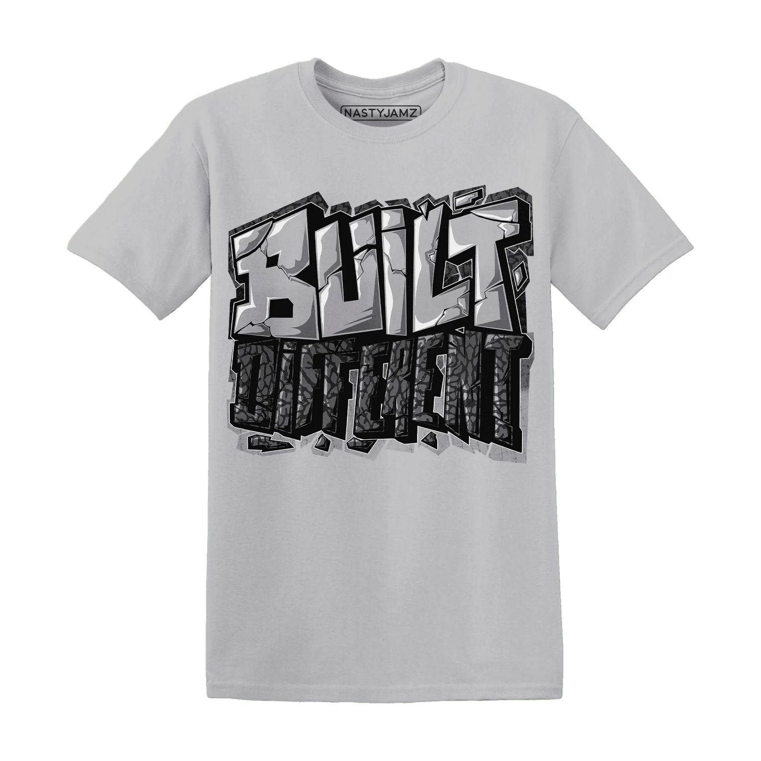 Cement-Grey-3s-T-Shirt-Match-Built-Different