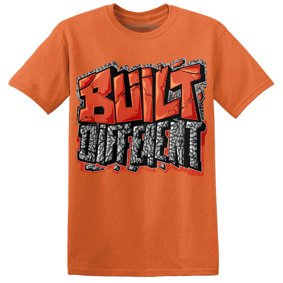 Georgia Peach 3s T Shirt Match Built Different - NastyJamz