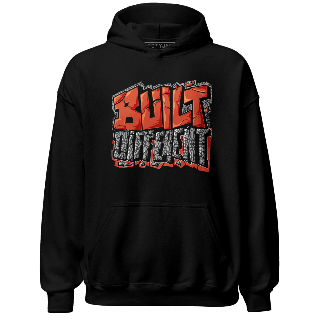 Georgia Peach 3s Hoodie Match Built Different - NastyJamz