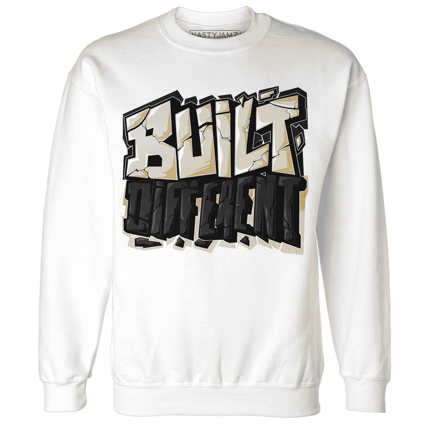 Quaiii 54 3s Sweatshirt Match Built Different - NastyJamz