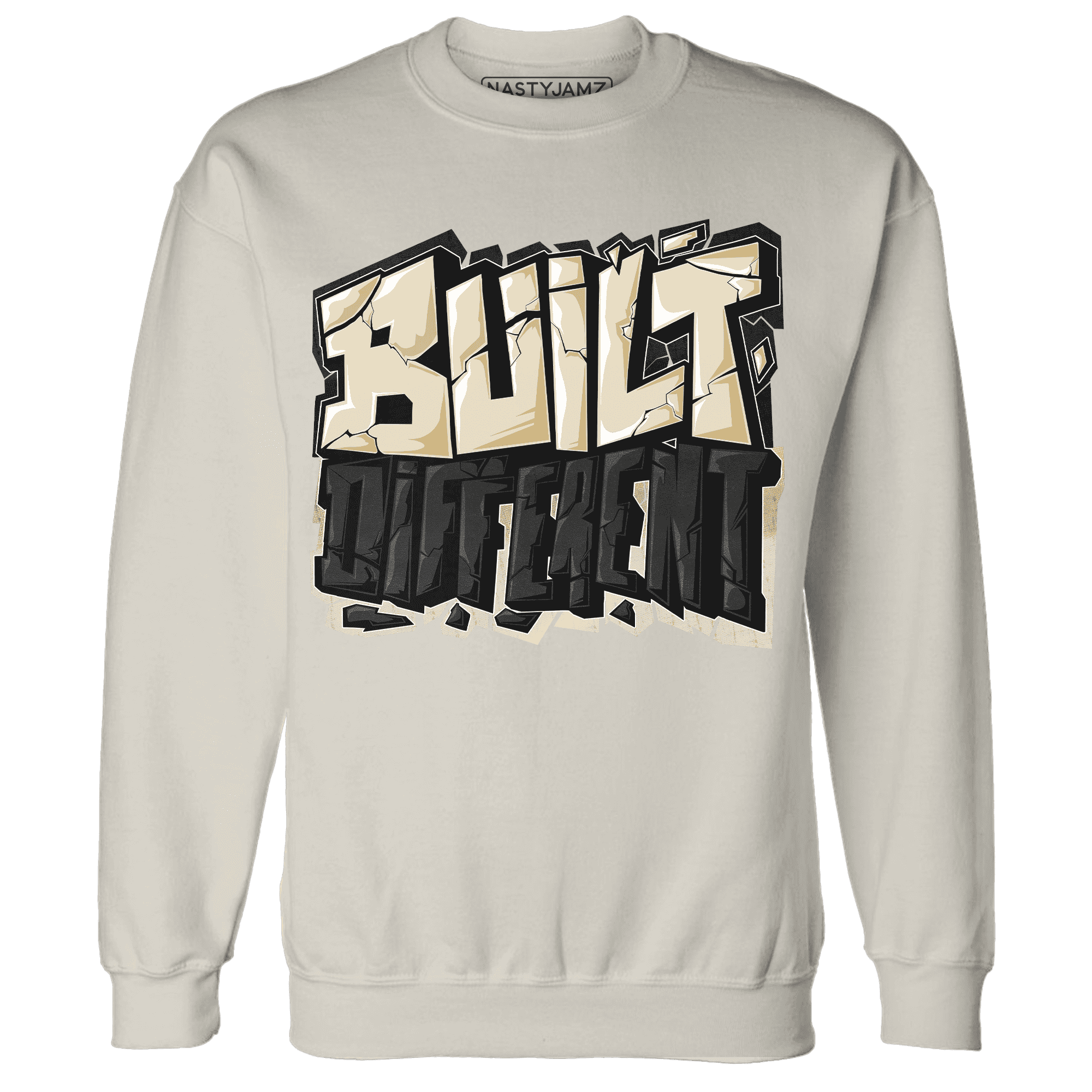 Quaiii 54 3s Sweatshirt Match Built Different - NastyJamz