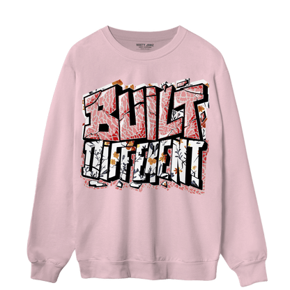 Red Stardust 3s Sweatshirt Match Built Different - NastyJamz