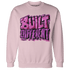 GS Hyper Violet 4s Sweatshirt Match Built Different - NastyJamz