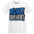 Industrial Blue 4s T Shirt Match Built Different - NastyJamz