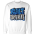 Industrial Blue 4s Sweatshirt Match Built Different - NastyJamz