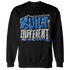 Industrial Blue 4s Sweatshirt Match Built Different - NastyJamz