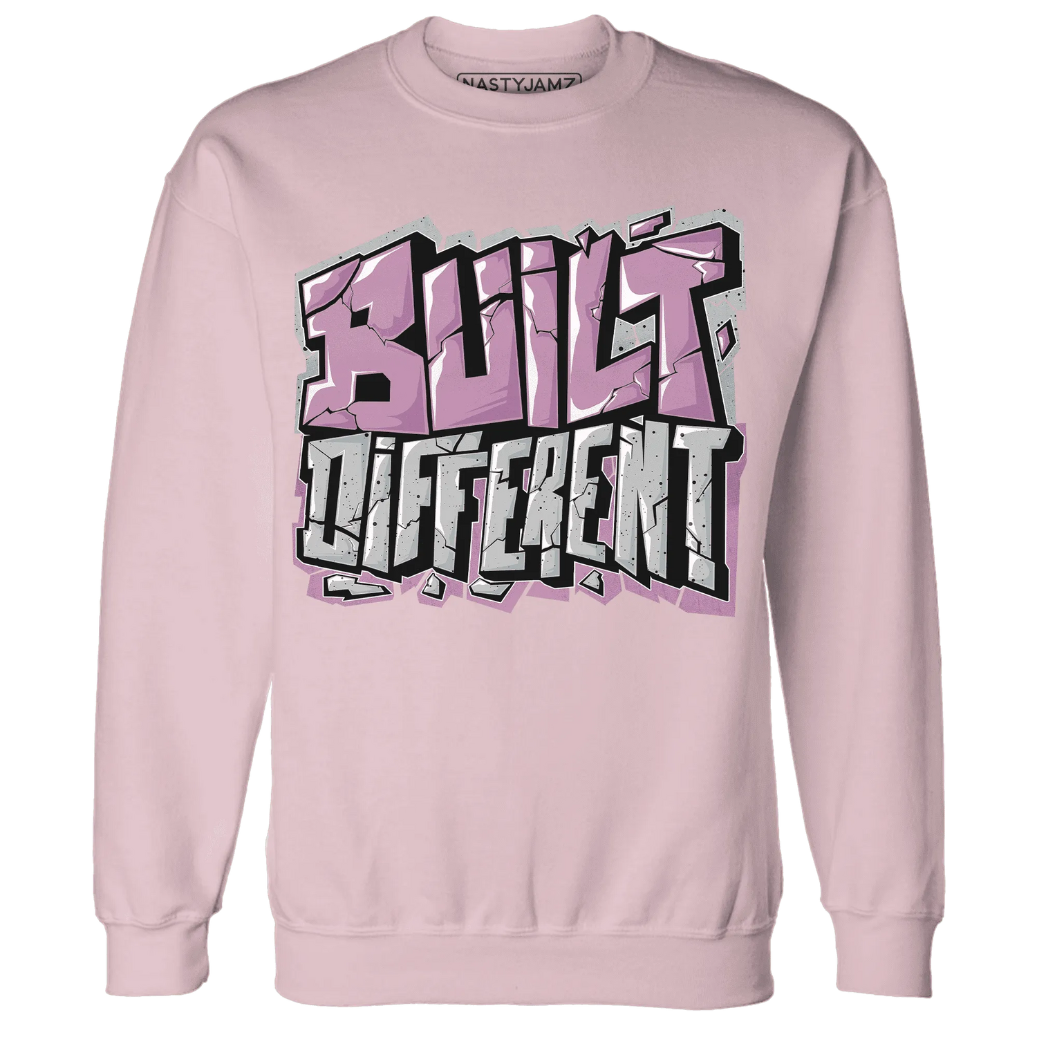 Orchid-Neutral-Grey-Black-White-4s-NastyJamz-Sweatshirt-Match-Built-Different