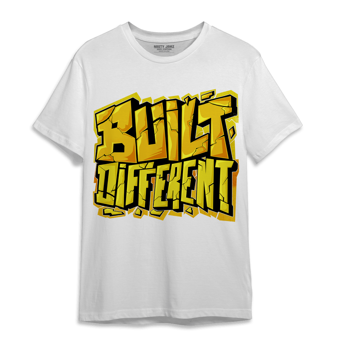 Vivid Sulfur 4s T Shirt Match Built Different - NastyJamz