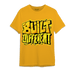 Vivid Sulfur 4s T Shirt Match Built Different - NastyJamz