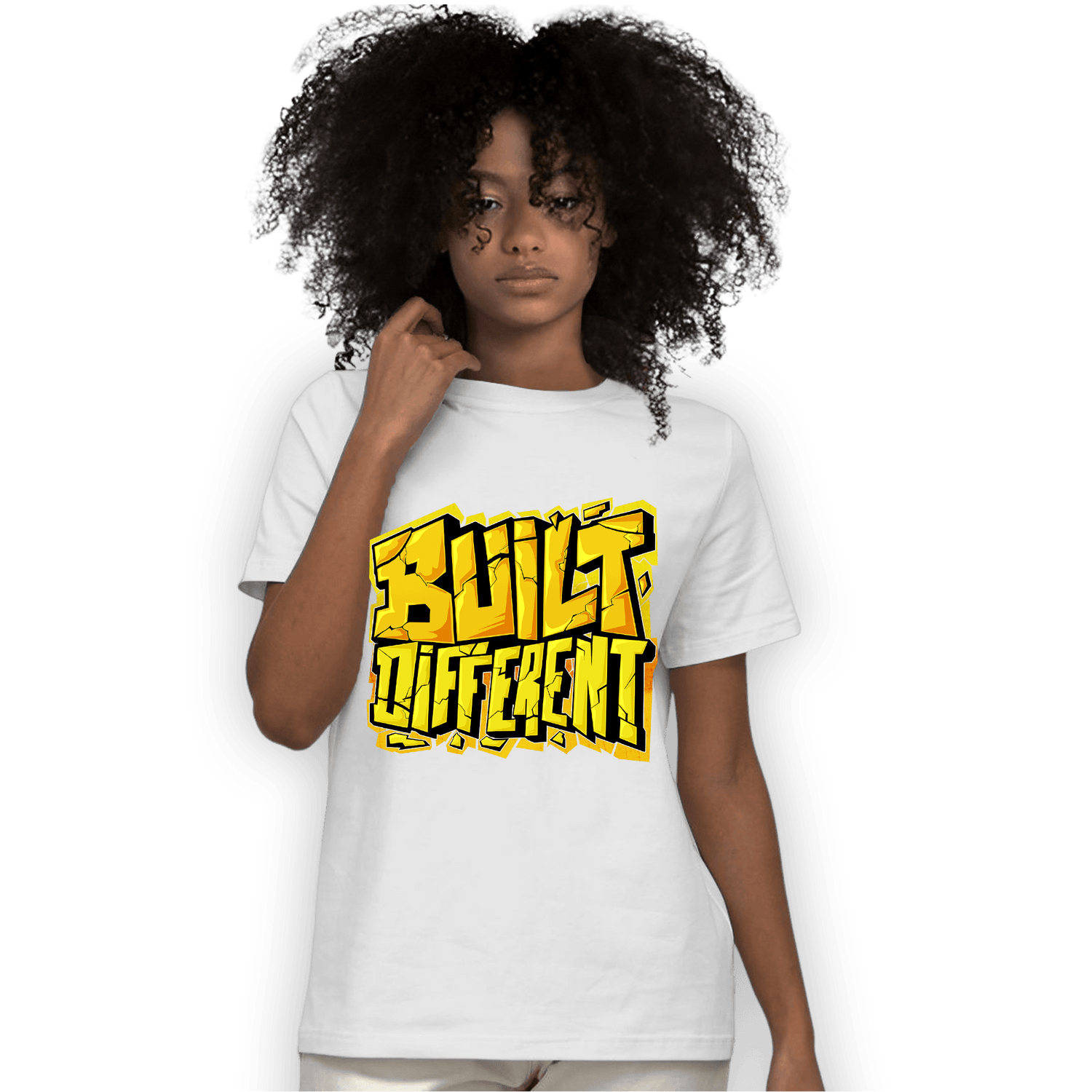 Vivid Sulfur 4s T Shirt Match Built Different - NastyJamz