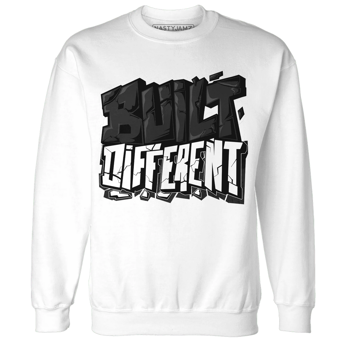 White-Thunder-4s-Sweatshirt-Match-Built-Different