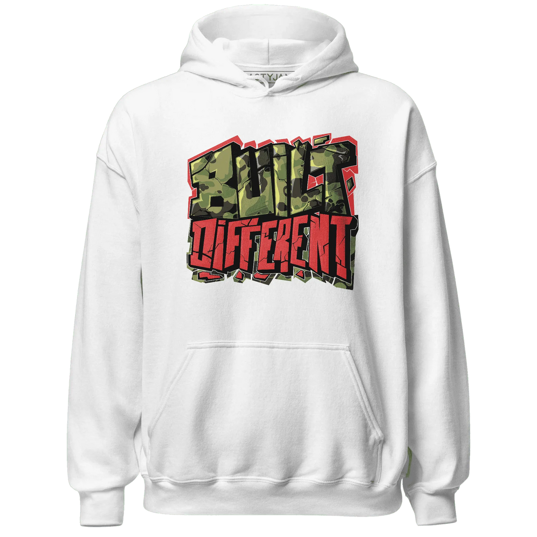 AM-90-Dark-Sage-Solar-Red-NastyJamz-Hoodie-Match-Built-Different