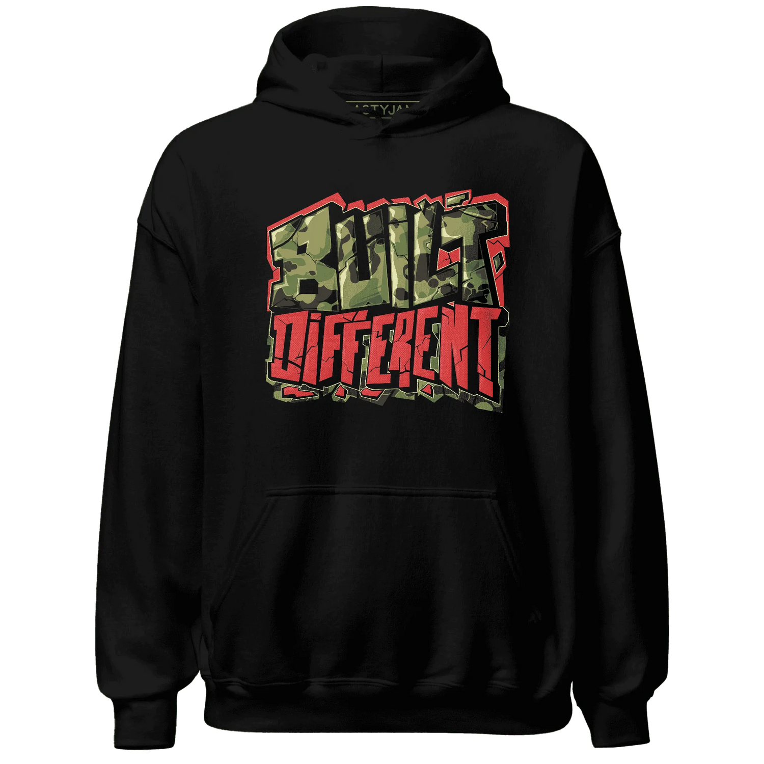 AM-90-Dark-Sage-Solar-Red-NastyJamz-Hoodie-Match-Built-Different