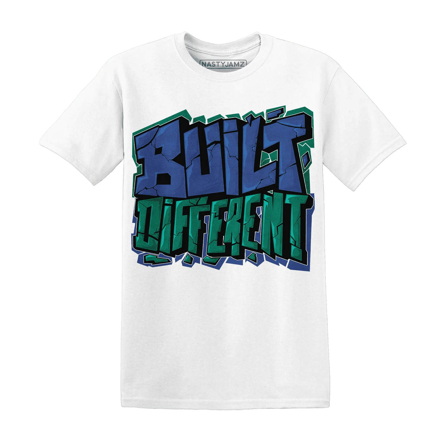 Dunk-Hyper-Royal-Malachite-NastyJamz-T-Shirt-Match-Built-Different