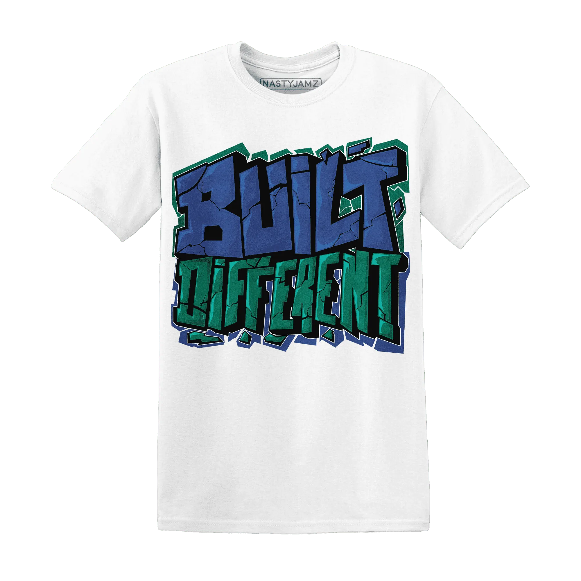 Dunk-Hyper-Royal-Malachite-NastyJamz-T-Shirt-Match-Built-Different