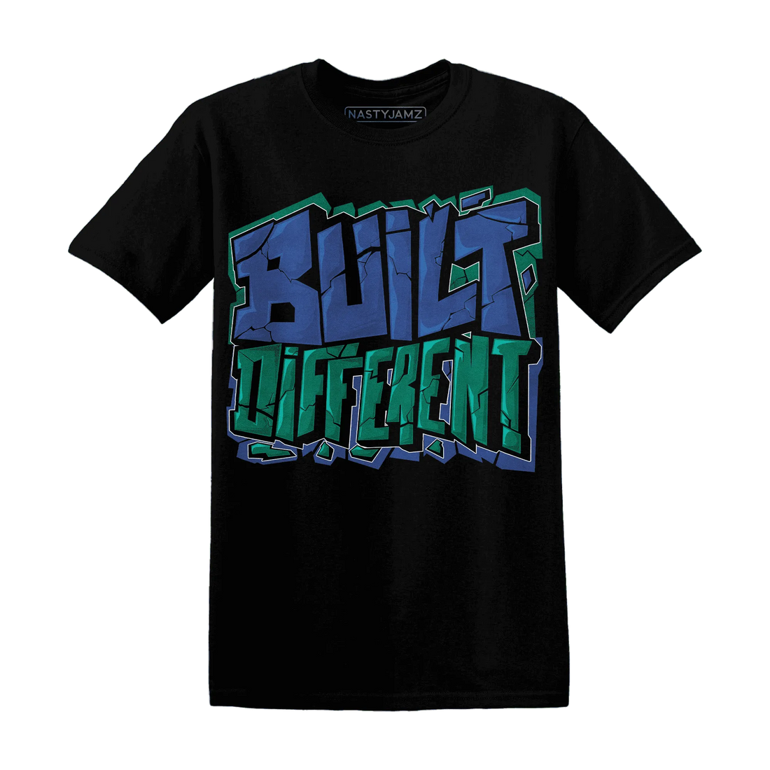 Dunk-Hyper-Royal-Malachite-NastyJamz-T-Shirt-Match-Built-Different