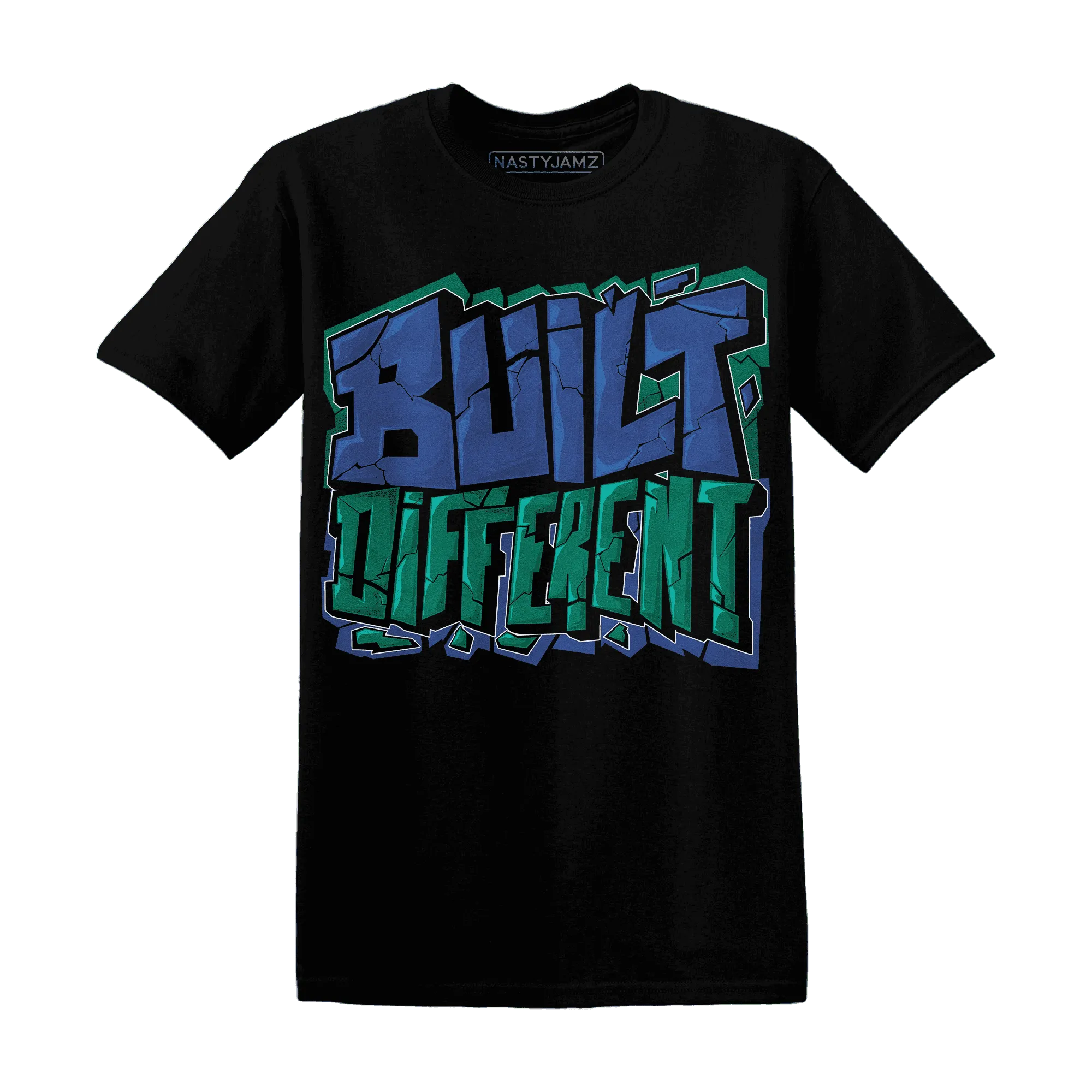 Dunk-Hyper-Royal-Malachite-NastyJamz-T-Shirt-Match-Built-Different