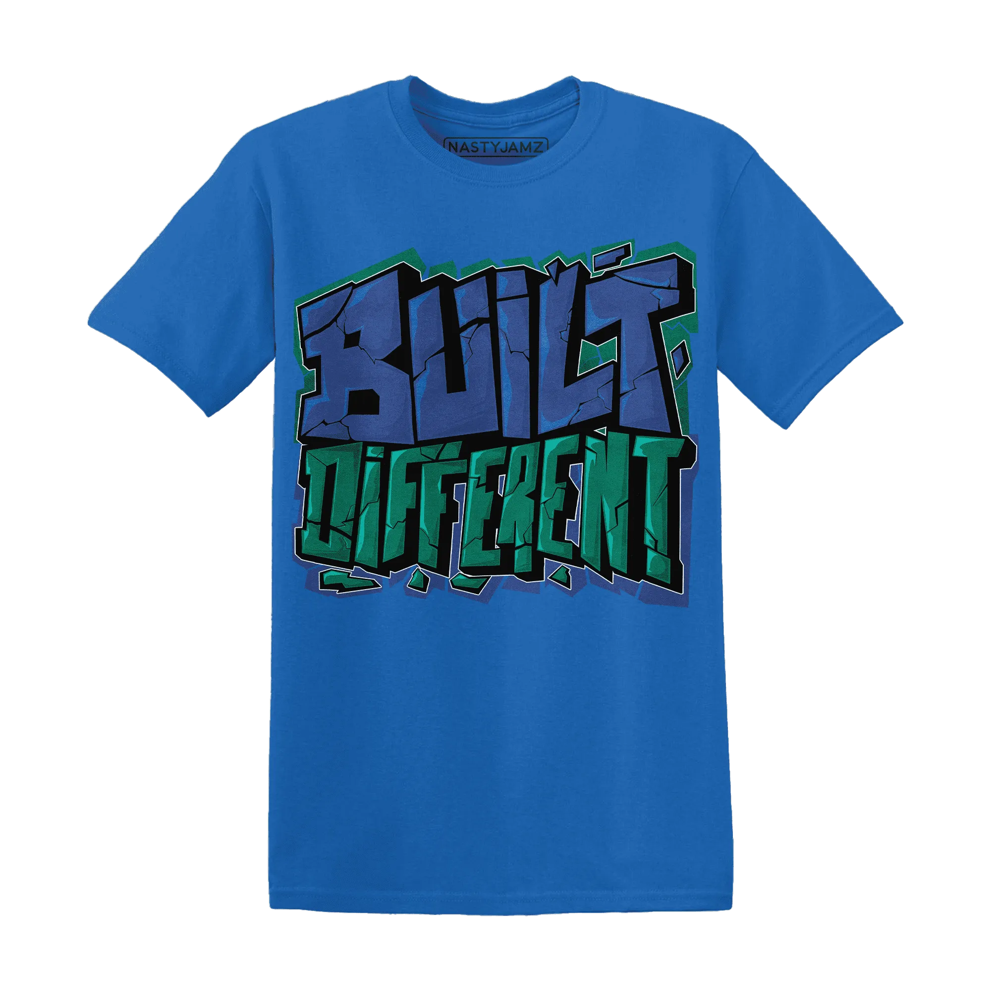 Dunk-Hyper-Royal-Malachite-NastyJamz-T-Shirt-Match-Built-Different