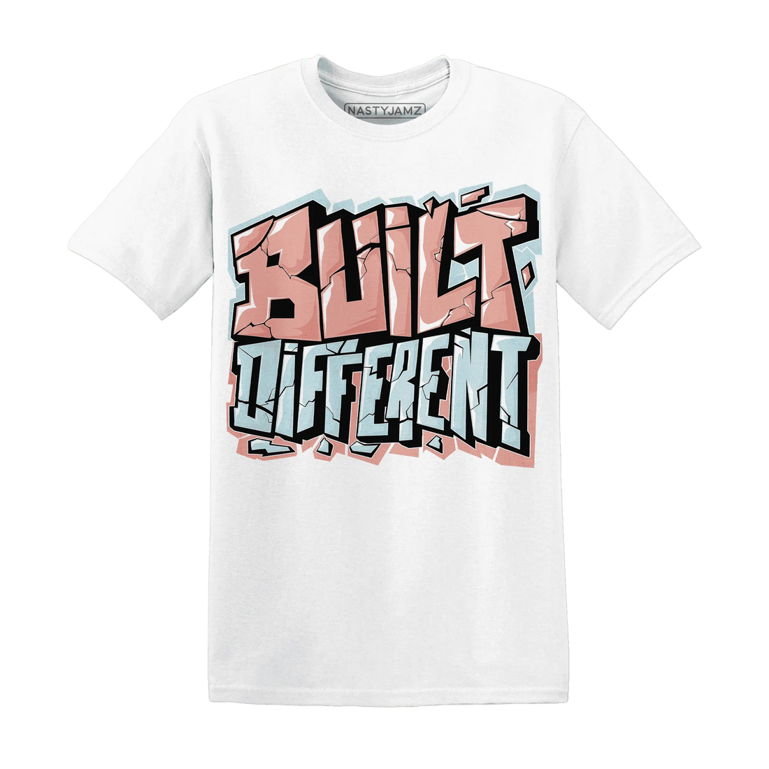 Dunk-Low-Glacier-Blue-Arctic-Orange-NastyJamz-T-Shirt-Match-Built-Different