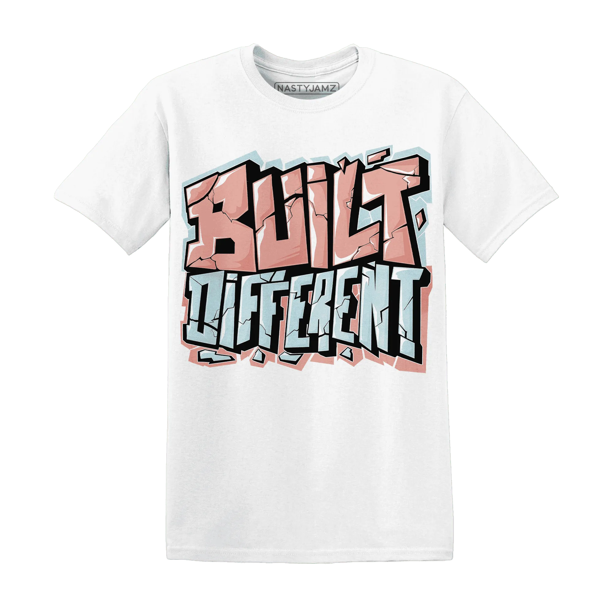 Dunk-Low-Glacier-Blue-Arctic-Orange-NastyJamz-T-Shirt-Match-Built-Different