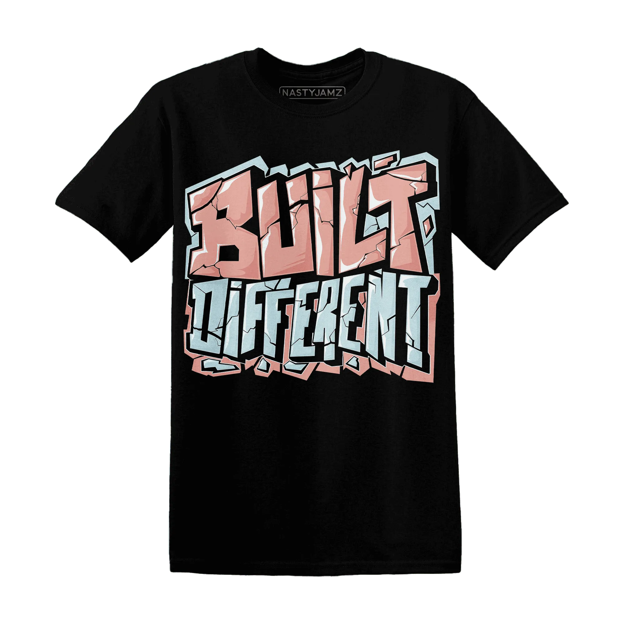 Dunk-Low-Glacier-Blue-Arctic-Orange-NastyJamz-T-Shirt-Match-Built-Different
