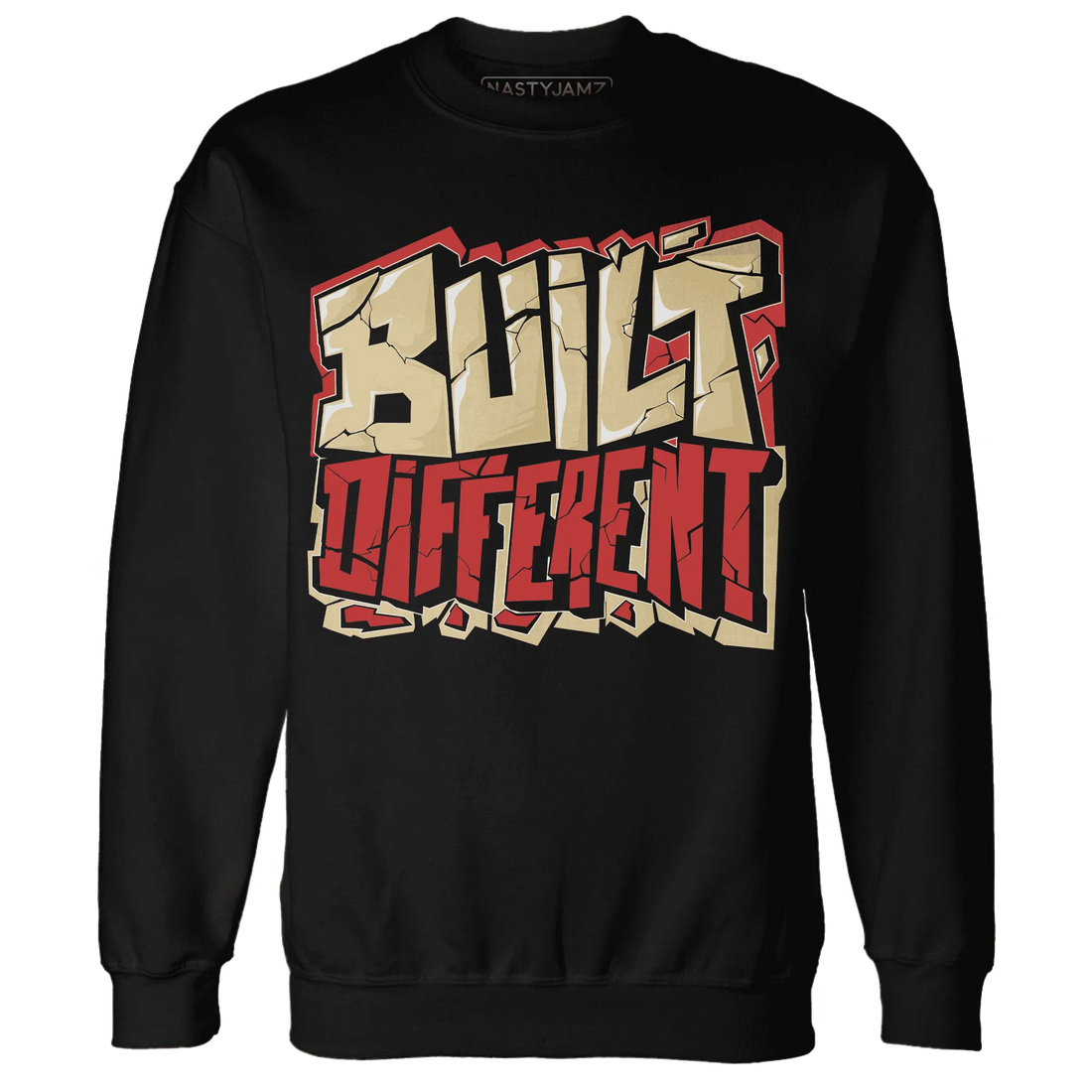 Dunk-Strawberry-Waffle-Pale-Vanilla-University-Red-Sail-Wheat-Low-Retro-NastyJamz-Sweatshirt-Match-Built-Different